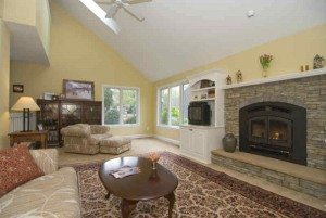 Fireplace - Interior remodeling services in Virginia