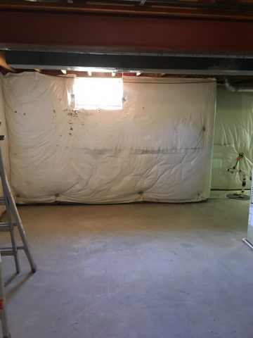 Before Basement Remodeling Frederick MD