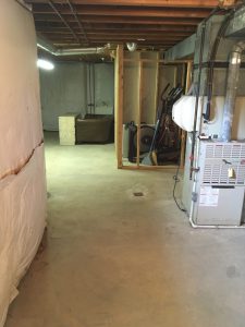 In-Law Suite Basement Remodel in Frederick, Maryland