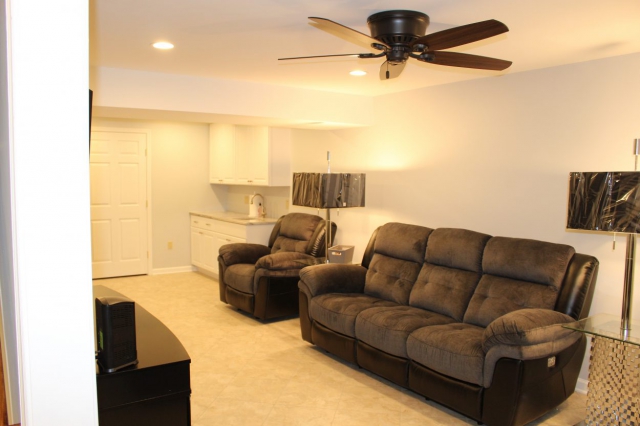 In-Law Suite Basement Remodel in Frederick, Maryland