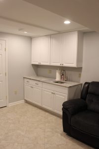 In-Law Suite Basement Remodel in Frederick, Maryland
